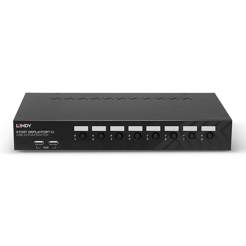 Lindy 8 Port DisplayPort 1.2 & USB 2.0 KVM Switch, afbeelding 3