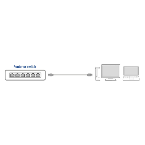 CAT6 Networking Cable copper 10 Meter Black, afbeelding 3