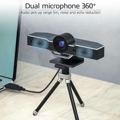ACT Connectivity Full HD Conference Camera met microfoon, pan, tilt en zoom webcam, afbeelding 9