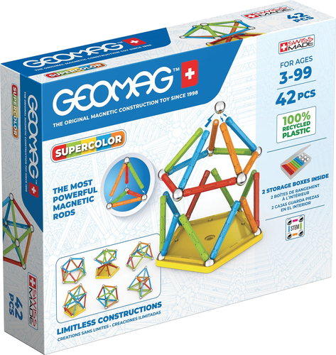 Geomag Super Color Recycled Neodüümmagnetiga mänguasi