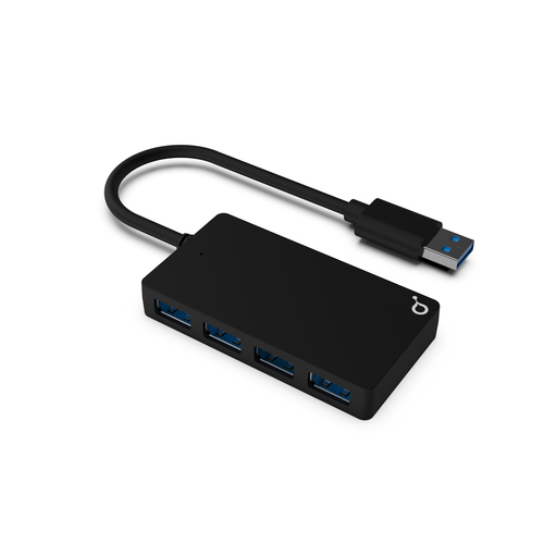 IOPLEE HPG-HC34A interface hub USB 3.2 Gen 1 (3.1 Gen 1) Type-A 5000 Mbit/s Black