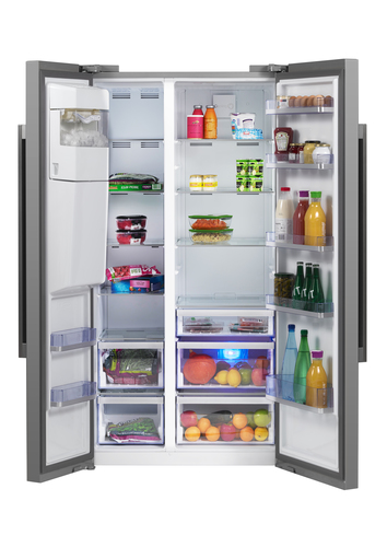 Beko GN162320X side-by-side refrigerator Freestanding – image 2