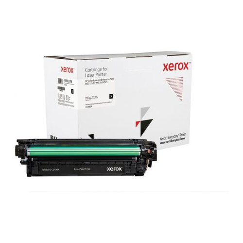 Xerox Black Standard Yield Everyday Toner, replacement for HP CE400A