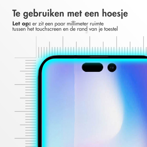<div>Gebruik je kostbare smartphone zonder zorgen met deze Accezz Gehard Glas Screenprotector 2-pack! Om het scherm van jouw dure smartphone zo goed, afbeelding 3