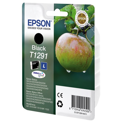 Original Epson T1291 High Capacity Black Ink Cartridge - image 2