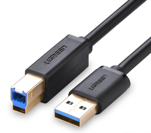 30753 CABLE DE IMPRESORA UGREEN US210 USB 30 AB 1M BLK 30753