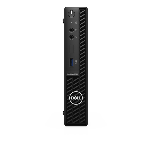 Dell OptiPlex 3090 - Micro - Core i5 10500T / 23 GHz - RAM 8 GB - HDD 1 TB - UHD Graphics 630 - GigE - Win 10 Pro 64 bits incluye Licencia de Win 11 Pro - monitor ninguno - negro - BTS - con 3 años de Hardware Service with Onsite - 48NC9