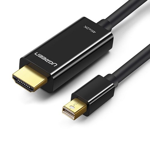 CABLE 4K UGREEN MINI DP MACHO A HDMI 15M NEGRO 20848 - 20848