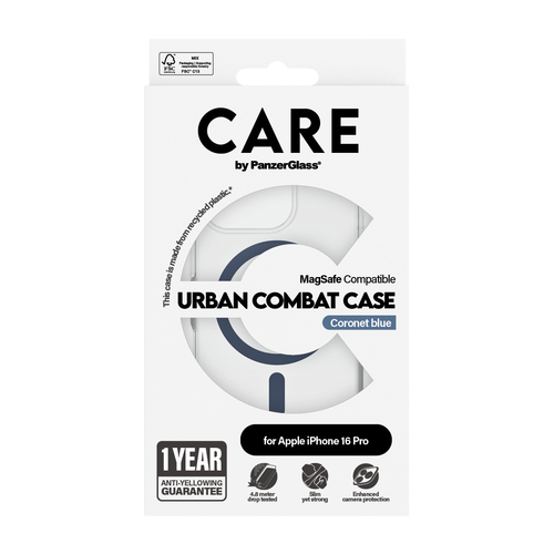 CARE by PG Blue MagSafe iPhone16 6.3 Pro, afbeelding 3