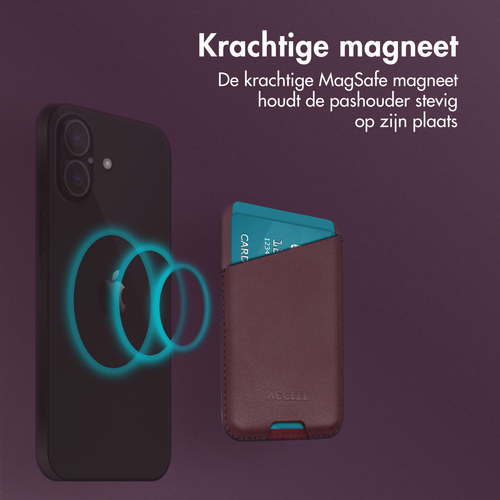 Accezz Leather Cardholder MagSafe - Kaarthouder met MagSafe, afbeelding 9