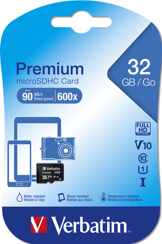 Verbatim MicroSDHC Class 10 32GB Memory Card 44013 - image 2