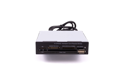 CoolBox CR-610 card reader USB 2.0 Internal Black – image 1