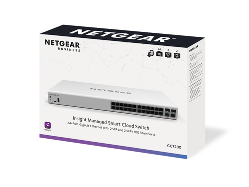 NETGEAR GC728XP-100EUS+NPRSNG1P-10000S/KIT network switch Managed L2/L3/L4 Gigabit Ethernet (10/100/1000) Power over Ethernet (PoE) 1U White – image 2