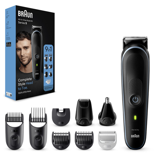 Braun MGK5411 Black, Blue Lithium