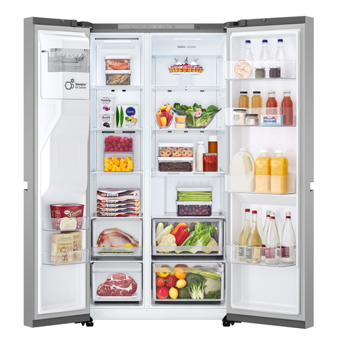 LG GSLC40PYPE American Fridge Freezer in Prime Silver with Ice Water P - image 3