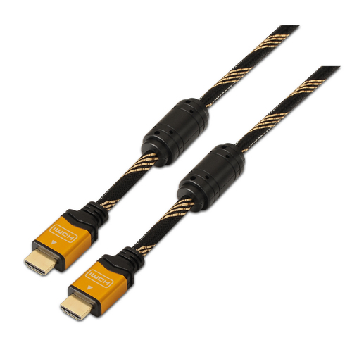 Cable HDMI Macho A HDMI Macho Alta Velocidad CON Ethernet V1 4 Multiple Apantallamiento Conectores Blindados