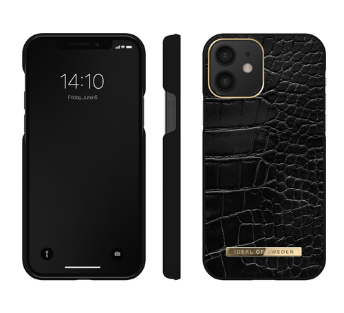 iDeal of Sweden Atelier Case iPhone 12 / 12 Pro Neo Noir Croco – image 3