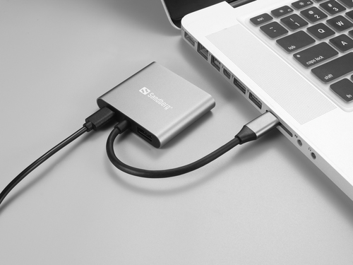 Sandberg USB-C Dock 2xHDMI+USB+PD – image 5