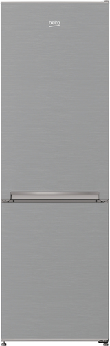 Beko RCSA270K40SN холодильник с морозильной камерой Отдельно стоящий 262 L Нержавеющая сталь