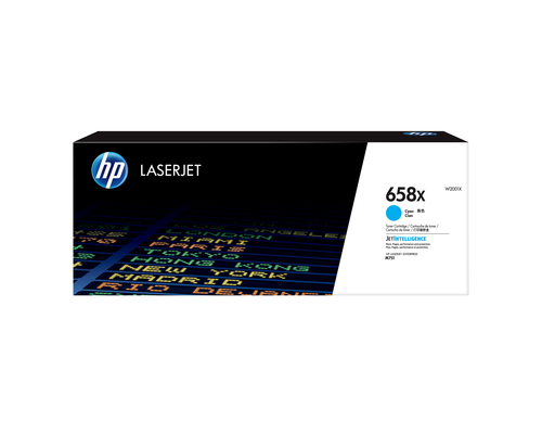Original HP 658X High Capacity Cyan Toner Cartridge (W2001X) - image 1