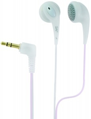 JVC Gumy Headphones, Lychee White