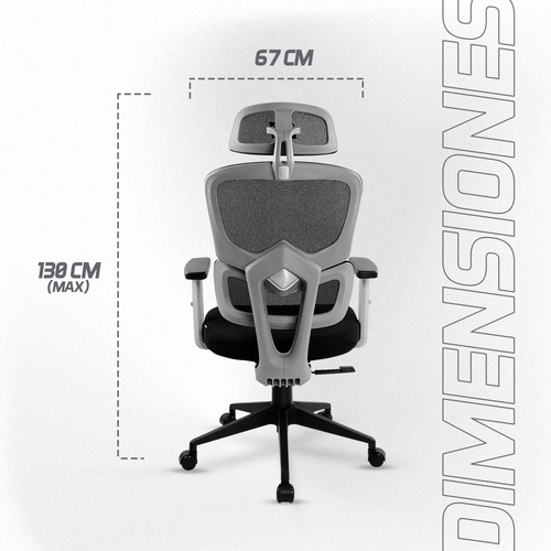 Silla Gamer VORAGO CGM-400-BK