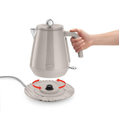 Delonghi Eclettica Kettle Biscuit Beige - Beige - image 3