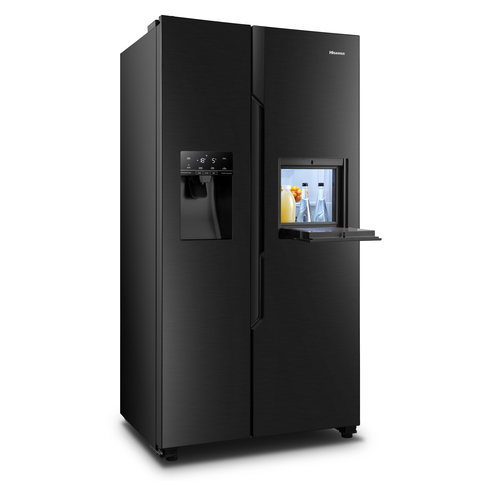 Hisense RS694N4BBF side-by-side refrigerator Freestanding – image 8