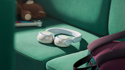 Philips TAK4200B Headset Wired & Wireless Head-band Calls/Music Bluetooth White, Blue – image 5