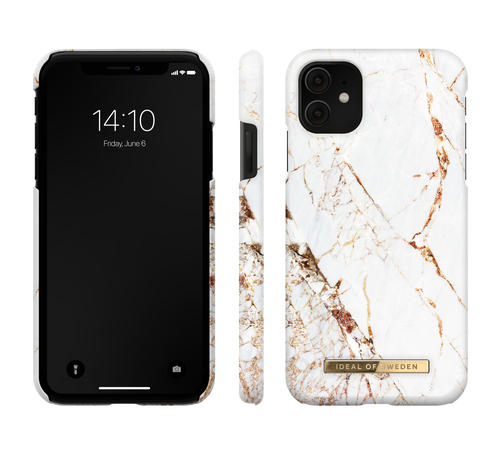 iDeal of Sweden Printed Case iPhone 11 / XR Carrara Gold – image 2