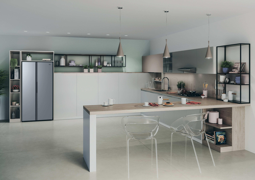 Hoover H-Fridge 700 Maxi HONSQ2T918EXK American-Style Fridge Freezer - Silver/Grey - image 6