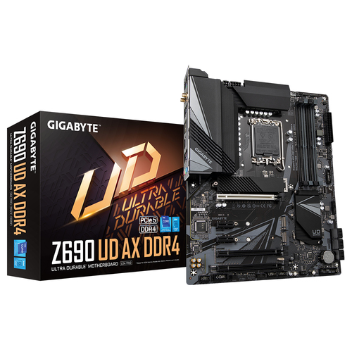 TARJETA MADRE GIGABYTE Z690 UD  AX DDR4 LGA 1700 ATX HDM/DP - Z690 UD AX DDR4