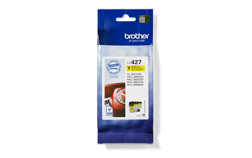 Tinte Brother LC-427Y Yellow