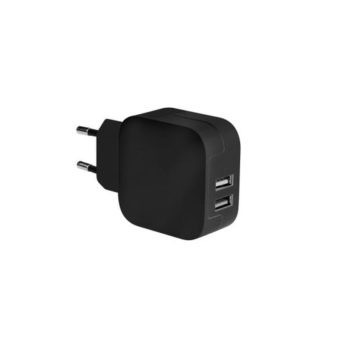 Celly PGTCUSB22BK mobile device charger Universal Black AC Indoor
