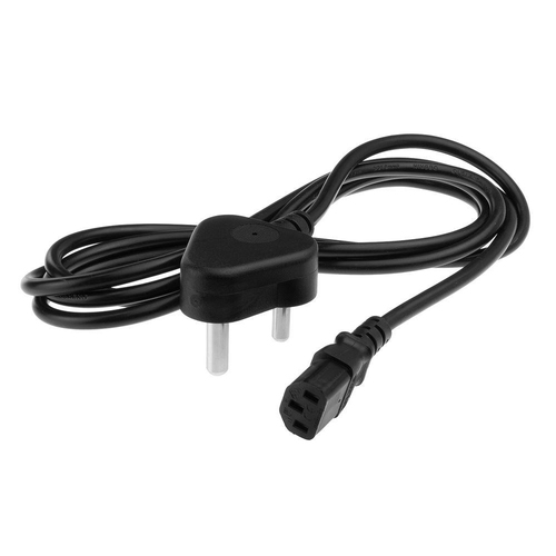 ACT Netsnoer Indiase/Zuid Afrikaanse connector - C13 zwart 2,5 m. 1 stk, afbeelding 2
