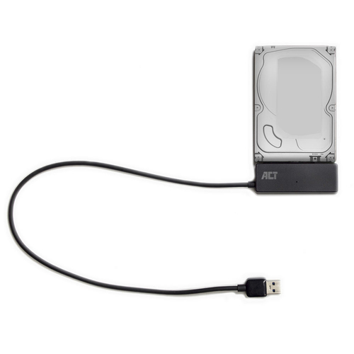 ACT Connectivity USB 3.2 Gen1 naar 2,5/3,5 inch SATA Adapterkabel voor SSD/HDD, afbeelding 5