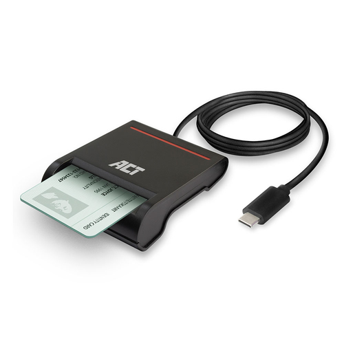 ACT USB C Smart Card ID reader, afbeelding 2