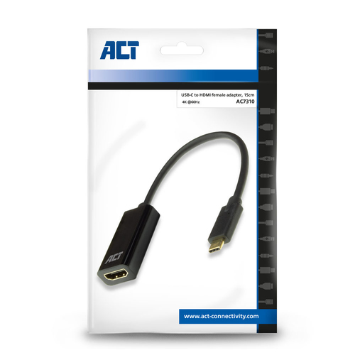 ACT Connectivity USB-C naar HDMI female adapter, afbeelding 2