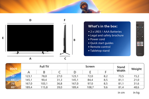 Philips 75PML9009/12 TV – image 3