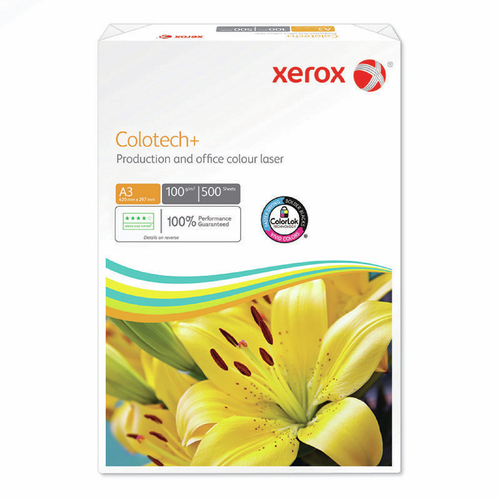 Xerox Colotech+ A3 100gsm Paper Ream White (Pack of 500) 003R99006 - image 1