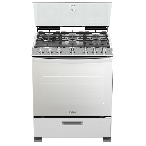Whirlpool WFR7200S cooker Freestanding cooker Gas Grey