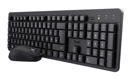 Trust Tkm-360 Wireless Keyboard and Mouse Set Black 25358 - image 1