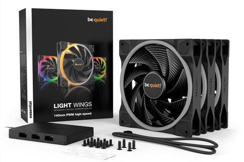 be quiet! Light Wings PWM high-speed case fan, afbeelding 6