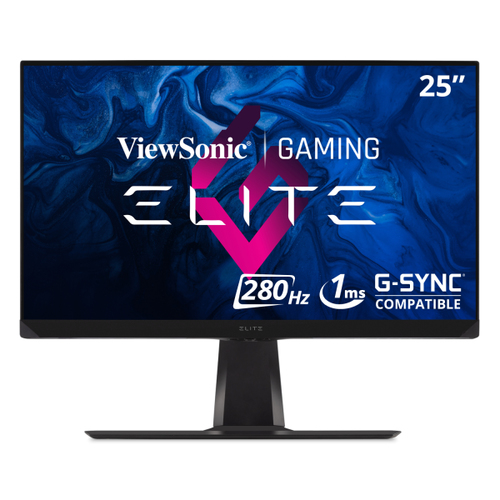 MONITOR VIEWSONIC GAMER ELITE XG250, 1920 X 1080, FULL HD, 240 HZ, 1 MS, HDR400, G-SYNC,  ALTAVOCES INTREGRADOS, HDMI,  DISPLAY PORT, 3 AÑOS DE GARANTIA - XG250