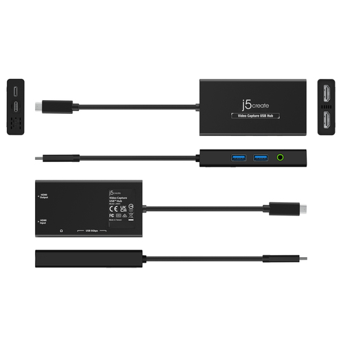 j5create JVA01-N Video Capture USB™ Hub – image 5