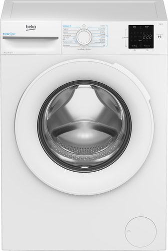 Beko b300 BMWRU3821W стиральная машина Фронтальная загрузка 8 kg 1200 RPM Белый