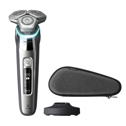 Philips SHAVER Series 9000 S9985/35R1 men's shaver Rotation shaver Trimmer Chrome, Silver