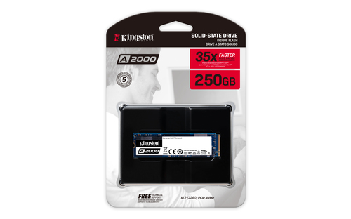 Kingston Technology A2000 250 GB M.2 PCI Express 3.0 NVMe 3D NAND – image 3