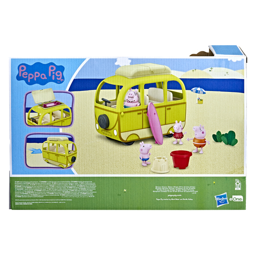 Hasbro Peppa Pig Peppa's Strand Camper speelfiguur, afbeelding 5