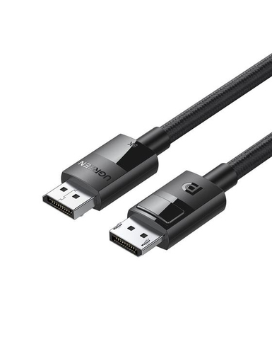 Cable DisplayPort 14 Longitud 2m Versión DP14 8K 7680x4320 a 60 Hz Soporta 3D HDR Blindaje Interno Múltiple Nylon Trenzado Soporta 324Gbps 80392 - 80392